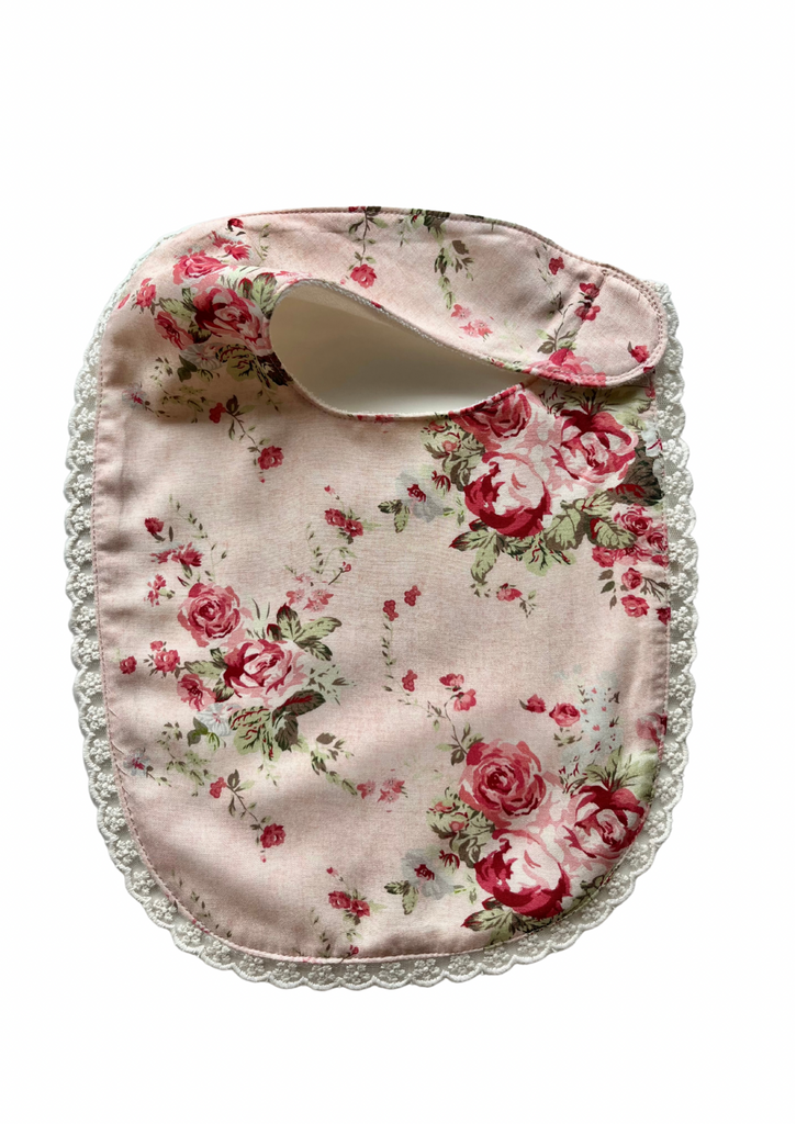 Pink Rose Bib